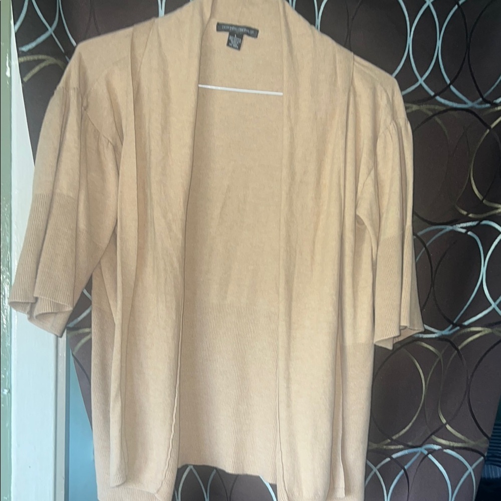Designers Originals Tan Cardigan Sweater